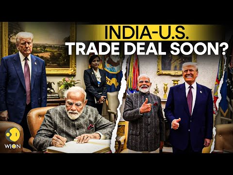 India-US Trade LIVE: Trump Hints At Making Trade Deal With India | US-India Trade Talks | WION LIVE