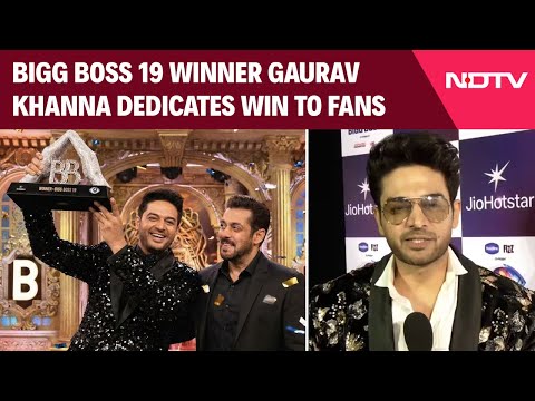 Bigg Boss 19 Winner | ‘Common Man’s Triumph’: Bigg Boss 19 Winner Gaurav Khanna Thanks Fans