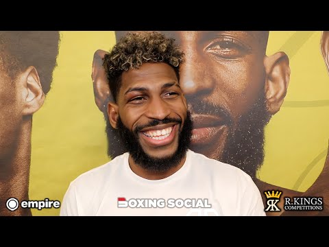 Awkward! Andy Cruz Reacts To Keyshawn Davis Ringside Exchange