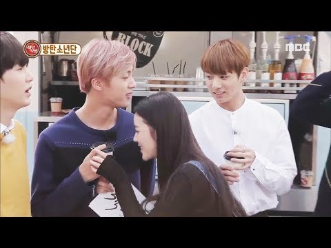 BTS & Girls cute moments (방탄소년단)