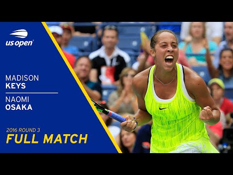 Madison Keys vs Naomi Osaka Full Match | 2016 US Open Round 3