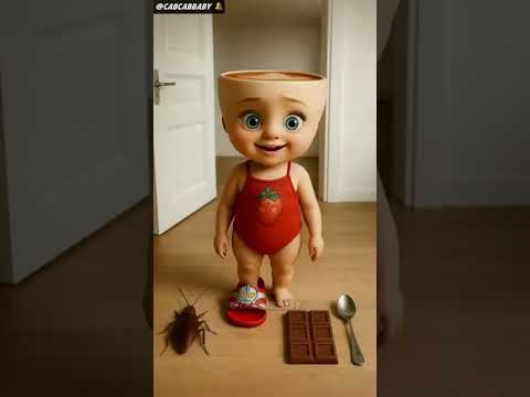 Baby Chooses RIGHT Slipper BUT… 😱 #funny #shorts