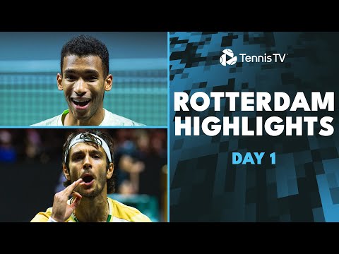 Musetti Faces Griekspoor, Auger-Aliassime & Goffin Also In Actionn | Rotterdam 2024 Day 1 Highlights