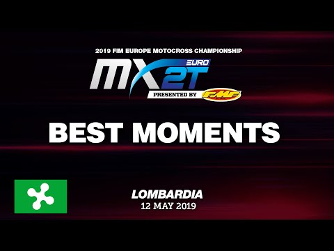 EMX2T & EMX 125 Presented by FMF Racing Race 2 Best Moments Round of Lombardia 2019 #motocross