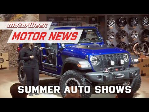 Summer Auto Shows & IIHS/Consumer Reports List of Safe Cars for Teens | MotorWeek Motor News
