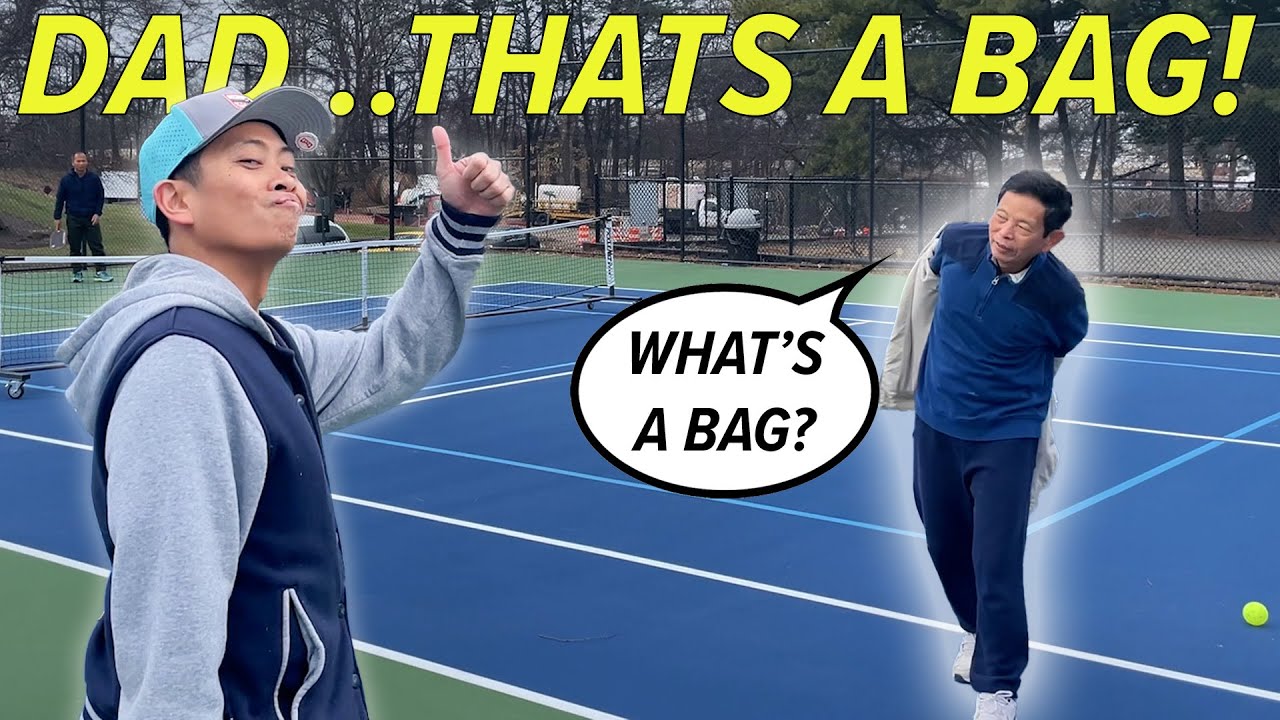 Is my family any good at Pickleball?! (fun rec game highlights)