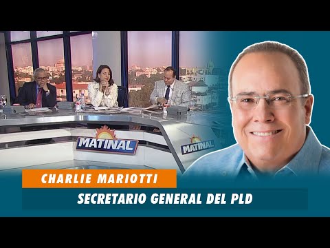 Charlie Mariotti, Secretario general del PLD | Matinal