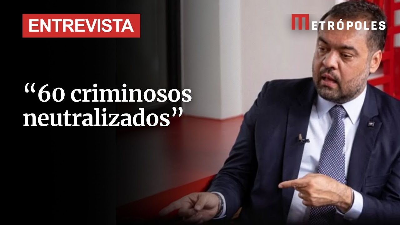 Veja íntegra de entrevista com Cláudio Castro Quem jogou bomba na polícia foram os criminosos  TV Online Veja íntegra de entrevista com Cláudio Castro Quem jogou bomba na polícia foram os criminosos