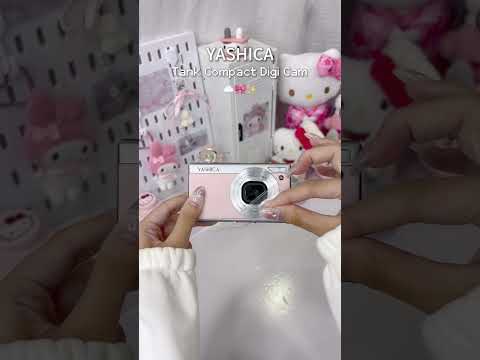 unboxing the cutest camera ever 🎀☁️ YASHICA Tank pink edition 💖