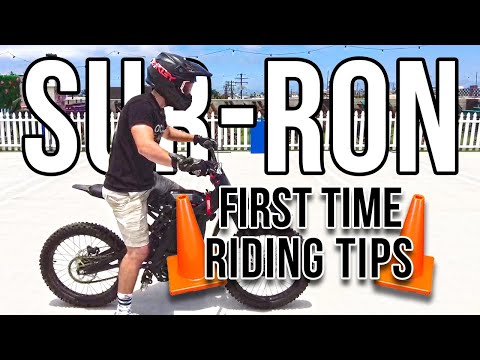 Sur-Ron First Time Riding Tips
