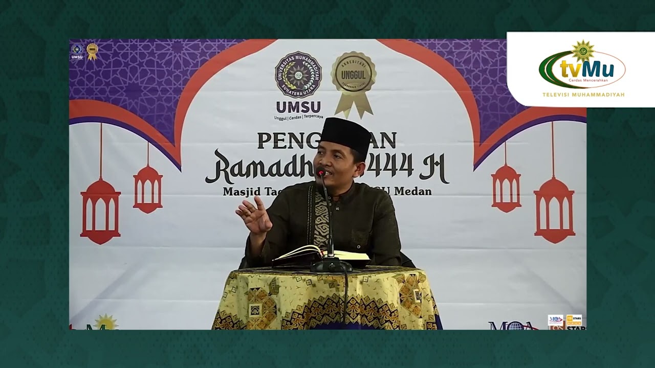 PENGAJIAN RAMADAN UMSU || PENDIDIKAN ISLAM DALAM DIMENSI TAZKIYATUN NAFS - MuhammadiyahNews.com