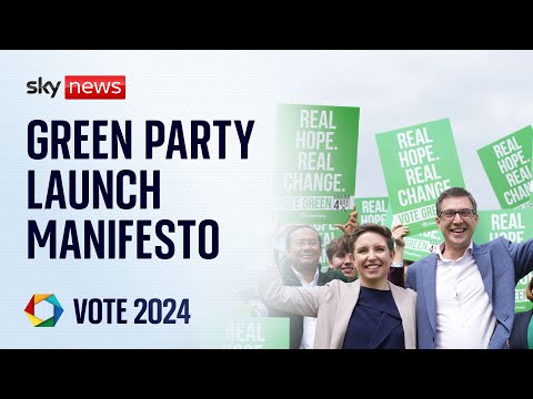 Green Party election manifesto pledges to 'mend broken Britain' through higher taxes for 'richest'