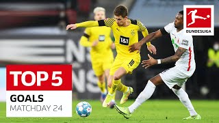 Top 5 Goals Matchday 24 — Diaby, Hazard & More