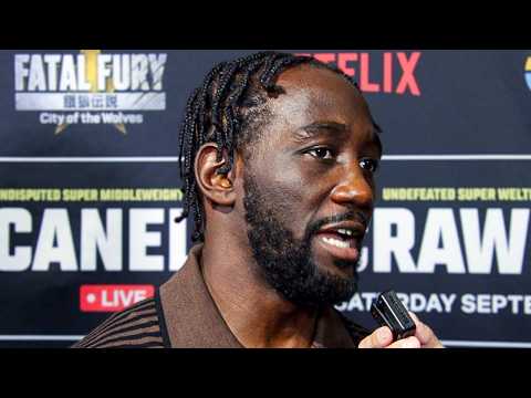 Terence Crawford NOT FAZED by Canelo’s “LITTLE PUSH”; says KO NOT needed to beat him!