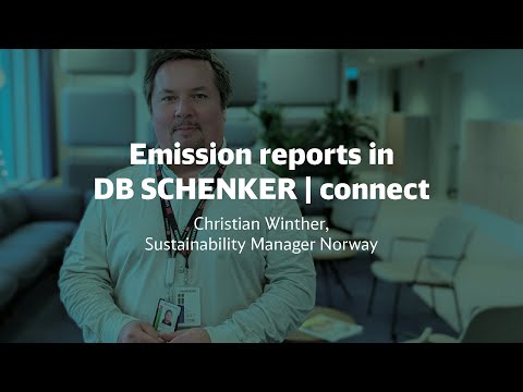 Emission reports in DB SCHENKER connect | DB Schenker Nordics