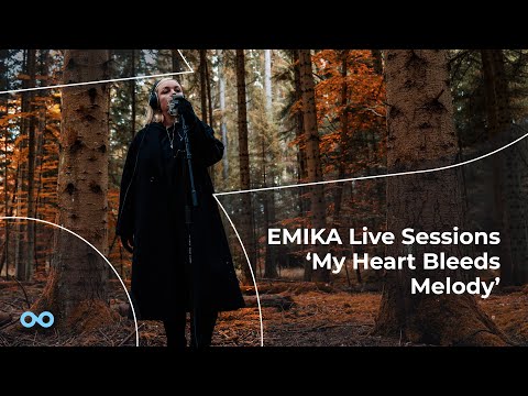 EMIKA 'In The Studio' - My Heart Bleeds Melody - Live Performance