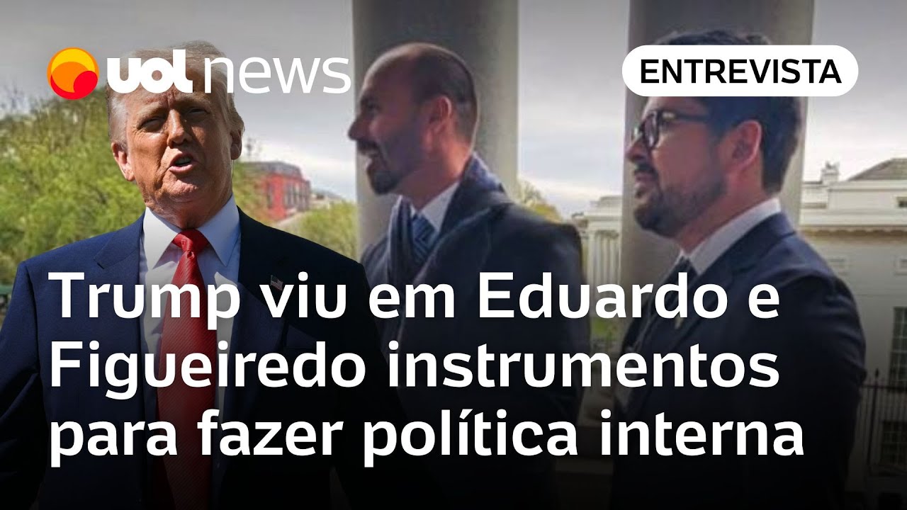 Trump achou em Eduardo Bolsonaro e Figueiredo meios para avançar sua política interna diz professor