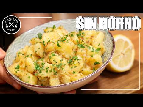 Guarnición PERFECTA en 15 Minutos | Patatas al Limón SIN FREÍR