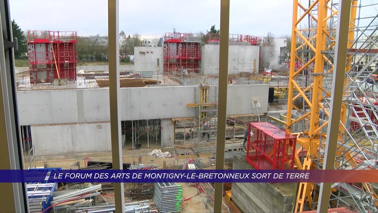 Yvelines | Le forum des arts de Montigny-le-Bretonneux sort de terre