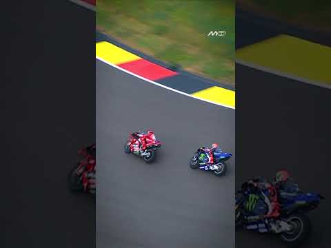 Marc's scare after overtaking Fabio! 🫣  | 2025 German GP
