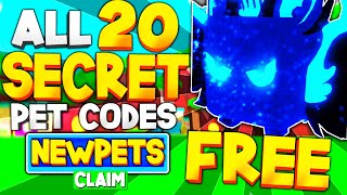 Bubble Gum Simulator Secret Codes - 8 secret pet codes in bubble gum simulator roblox apphackzone com