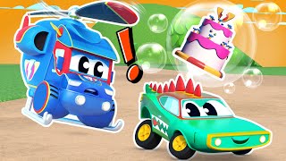 Mesto áut - Superhelikoptéra a gravitačný krokodíl