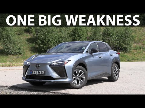 Lexus RZ 450e range test