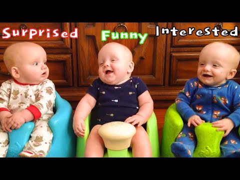 Triplet and Twin Babies Cute Fails videos for Laugh - Laughing Babies Shorts