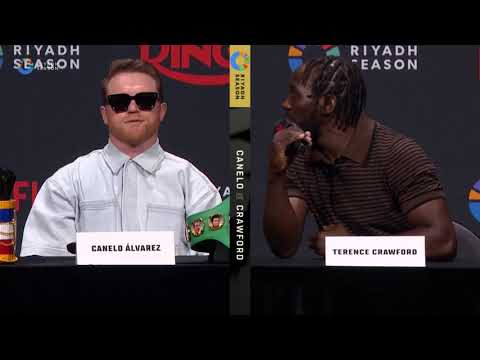 “I WILL STAMP A MUDHOLE ON YOUR A**” Canelo and Terence Crawford EXCHANGE X RATED VERBALS