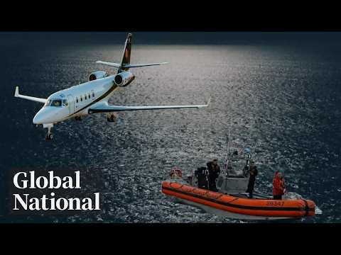 Global National:行方不明のカナダ救急搬送機の残骸を発見