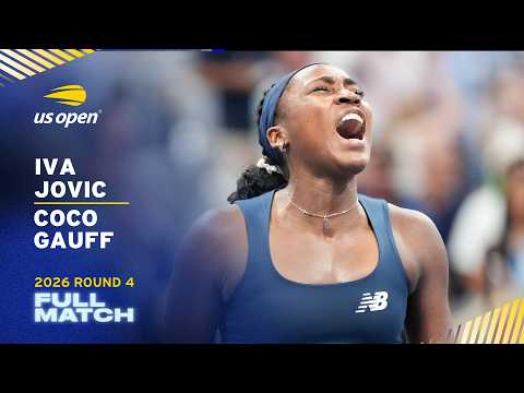 Iva Jovic vs. Coco Gauff Full Match | 2026 US Open Round 4