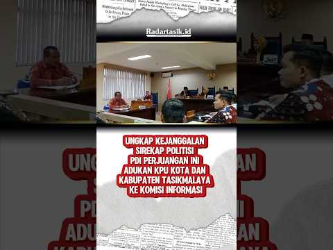 Ungkap Kejanggalan Sirekap, Politisi PDIP Ini Adukan KPU Kota dan Kab Tasik ke Komisi Informasi