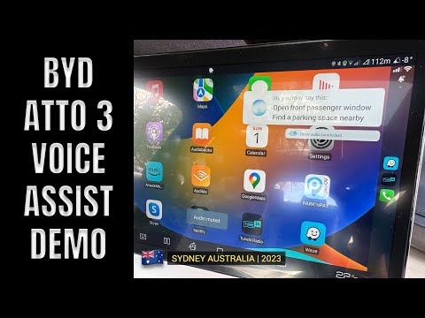 BYD ATTO 3 VOICE COMMANDS SUGGESTIONS DEMONSTRATION | January 2023