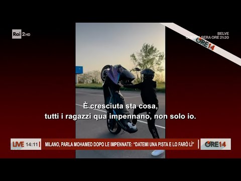 Milano, parla Mohamed dopo le impennate: "Datemi una pista e lo farò lì" - Ore 14 del 16/04/2024