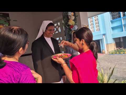 Mother Provincial visits Auxilium Convent School , Bandel #auxilium