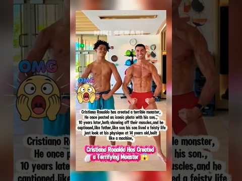 Cristiano Ronaldo creates a monster #ronaldo #football #shortvideo