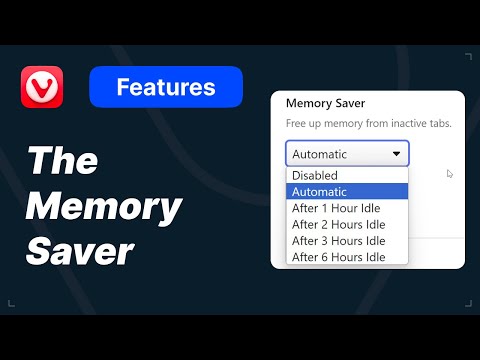 Save Memory Automatically | Vivaldi Browser