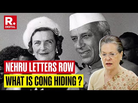 BJP Takes On Congress Over Nehru's Letters being Taken away during UPA's Tenure
