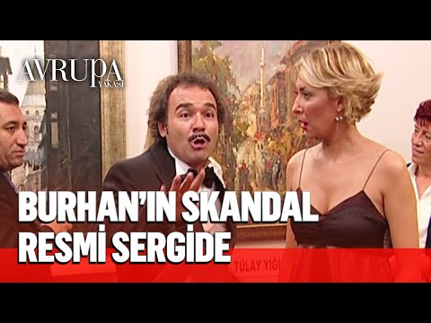 @Burhan Altıntop'un resmi sergide - Avrupa Yakası