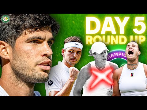 Sabalenka DEFEATS Raducanu | Keys OUT | Fonseca FALLS | Wimbledon 2025 Day 5 | GTL Tennis Podcast