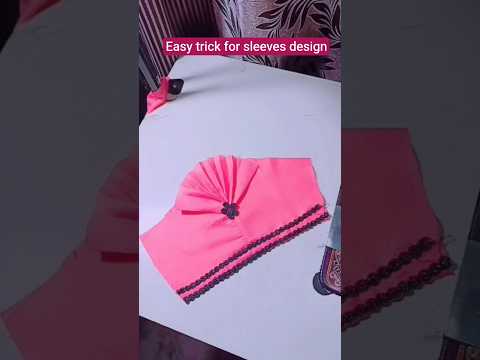 #sleeves #design #new #easy and #simple trick #fashion #trending
