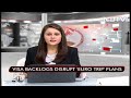 Huge Backlog At Visa Processing Centres - 02:29 min - News - Video