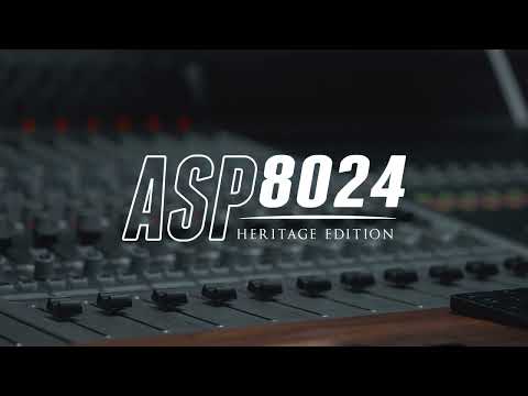 The heart of your studio | Audient ASP8024 Heritage Edition Large Format Recording Console