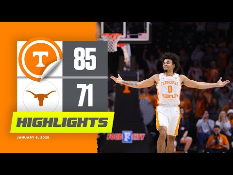 HIGHLIGHTS | No. 21 Vols 85, Texas 71 (January 6, 2025)