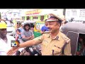 Vijayawada Police Serious on Helmet and Seat Belt Rule  AP