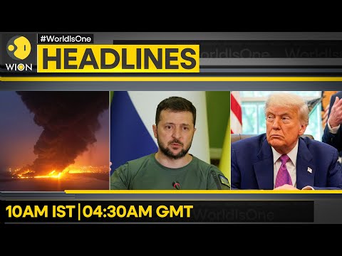 3 Killed in Russian strike on Ukraine's Kharkiv | Indian stocks rally |WION Headlines