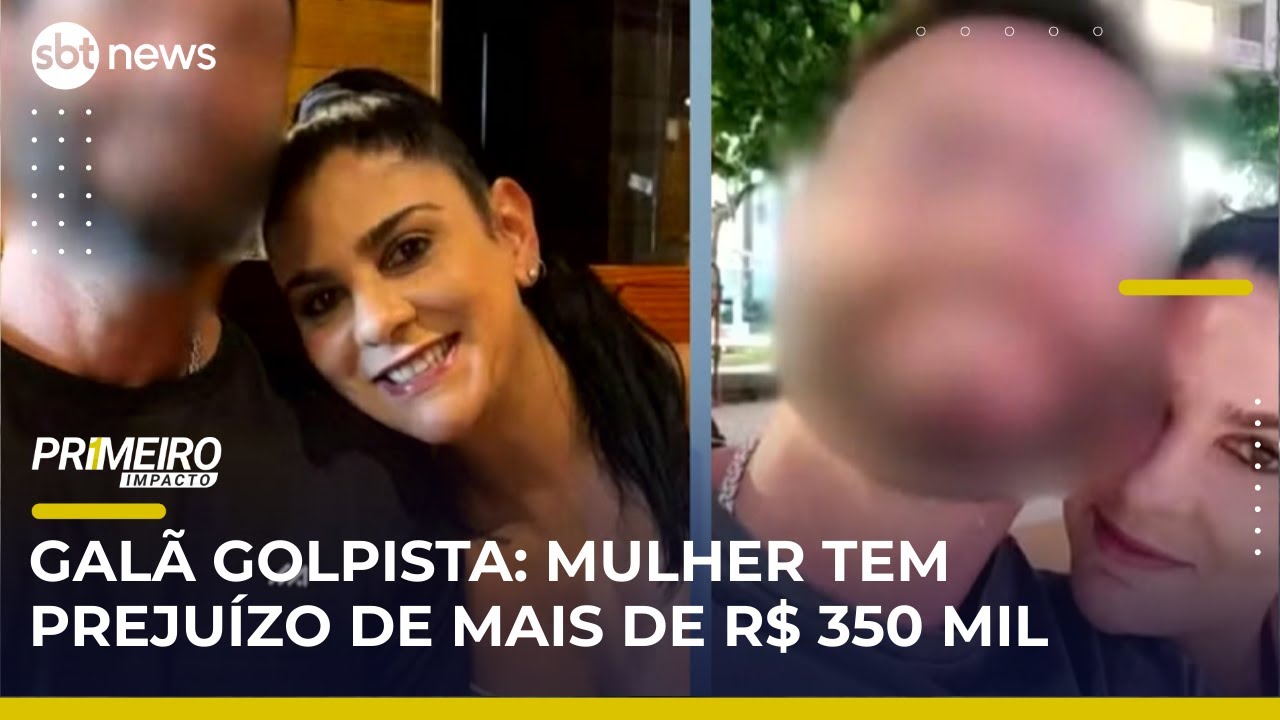 Mulher leva golpe de mais de R$350 mil de namorado galã | PrimeiroImpacto