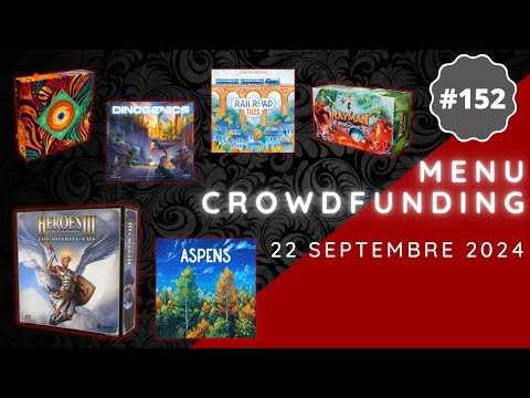 Menu Crowdfunding - 22/09/2024 : Heroes of Might and Magic III, Aspens, Rayman, Dinogenics, etc.