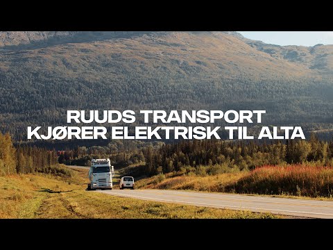 Ruuds Transport Kjører Elektrisk til Alta