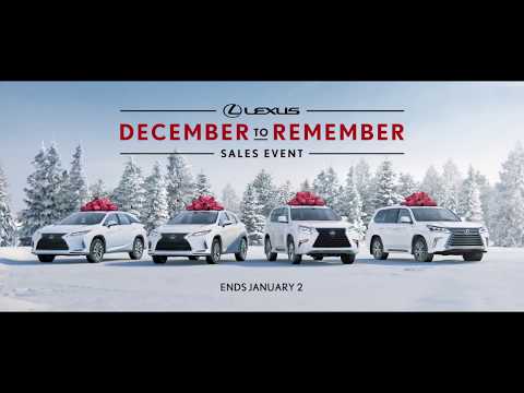 Lexus "December to Remember" Campaign Returns for Its 20th Year